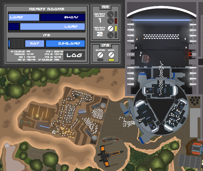 Working on update 2.3 for the ROTR Simulator. Mainly to bring the engine up to date, but it has led me to completely redoing how preshows work.
