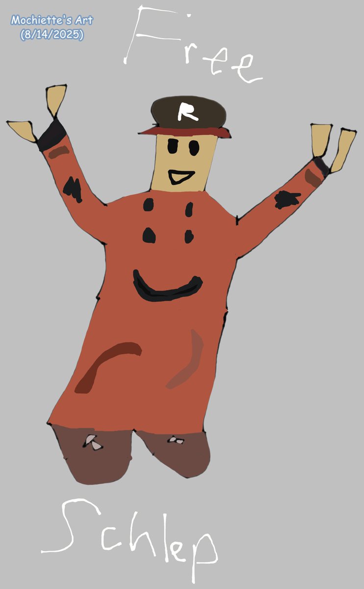 Mochiettes_Art's tweet image. #FreeSchlep @RealSchlep I can&apos;t believe I forgot to post the fanart on my art account on this site. Better late than never! Anyway, keep fighting for the safety of the children, dude! I support you %100! Thank you for catching the pedos!