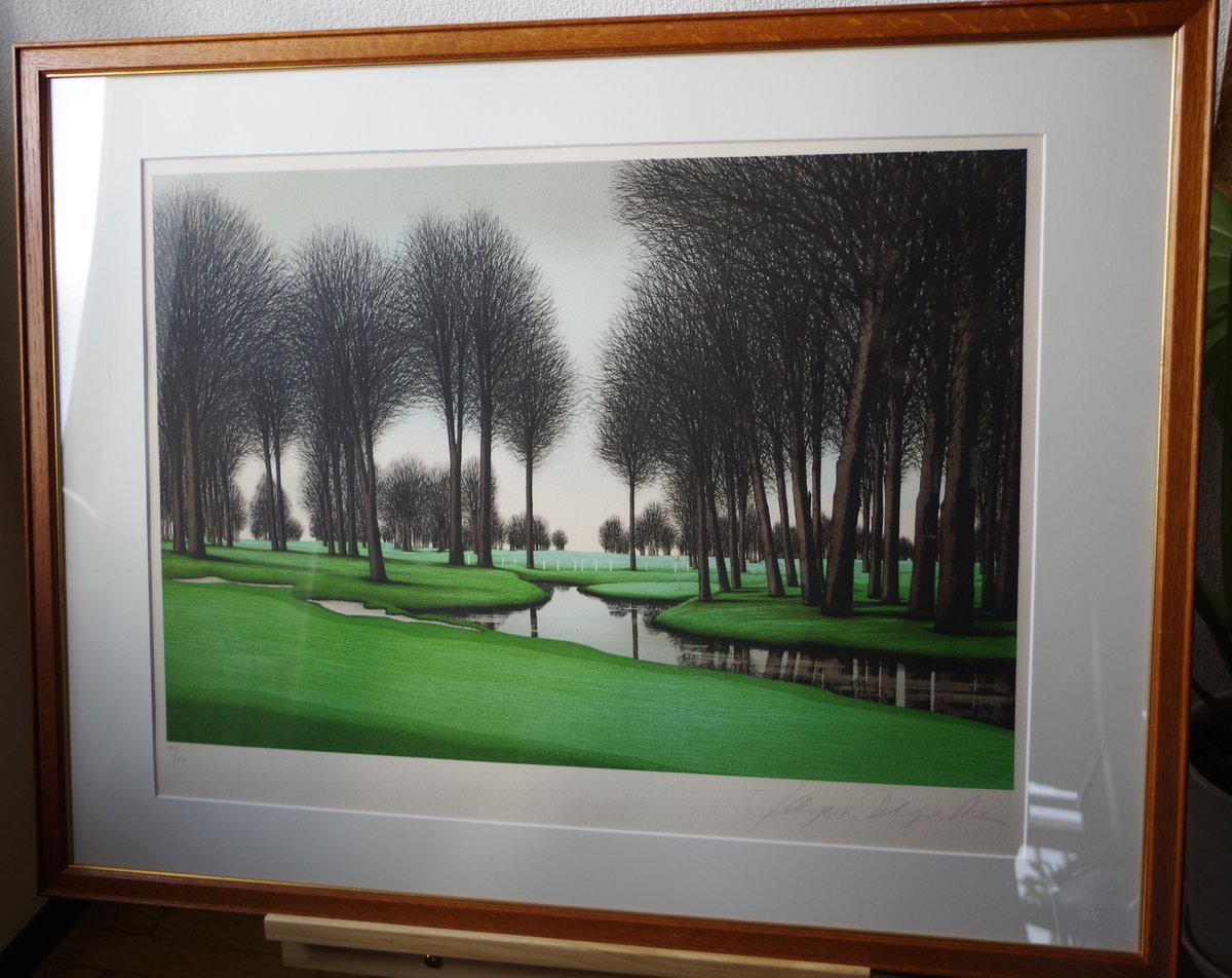 ジャック・デペルト『ベルフリー・ゴルフコース』をお譲りいただきました。 antiqueclub.jp/item_record/%e…