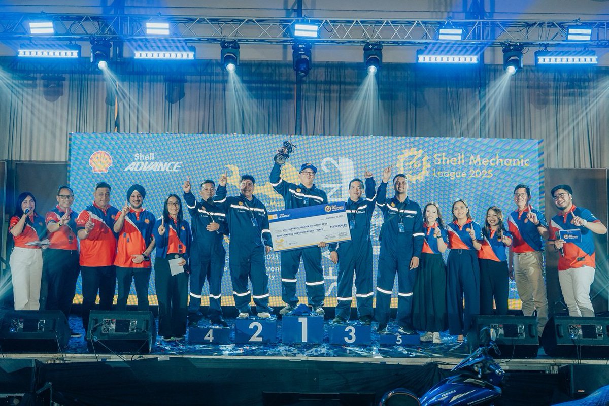 boyraket's tweet photo. Shell Mekaniko League 2025 Crowns Shell Advance Masters and Shell Helix Champions National Winners
https://t.co/74Z2jq6ty1
#BoyRaket
#Technology, #Machine, #Business, #Mekaniko, #Fuel, #ShellMekanikoLeague2025, #Shell, #ShellPhilippines, #ShellPH

@Shell https://t.co/w4q5I1BrQh