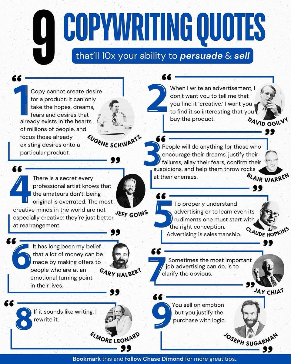 9 Copywriting Quotes That’ll 10X Your Ability to Persuade &amp; Sell: