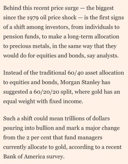 elerianm's tweet image. The @FT on how the price of gold has &quot;rocketed almost 50% this year, its best performance since 1979, as institutional investors pile in.&quot;
@ft #economy #markets #gold