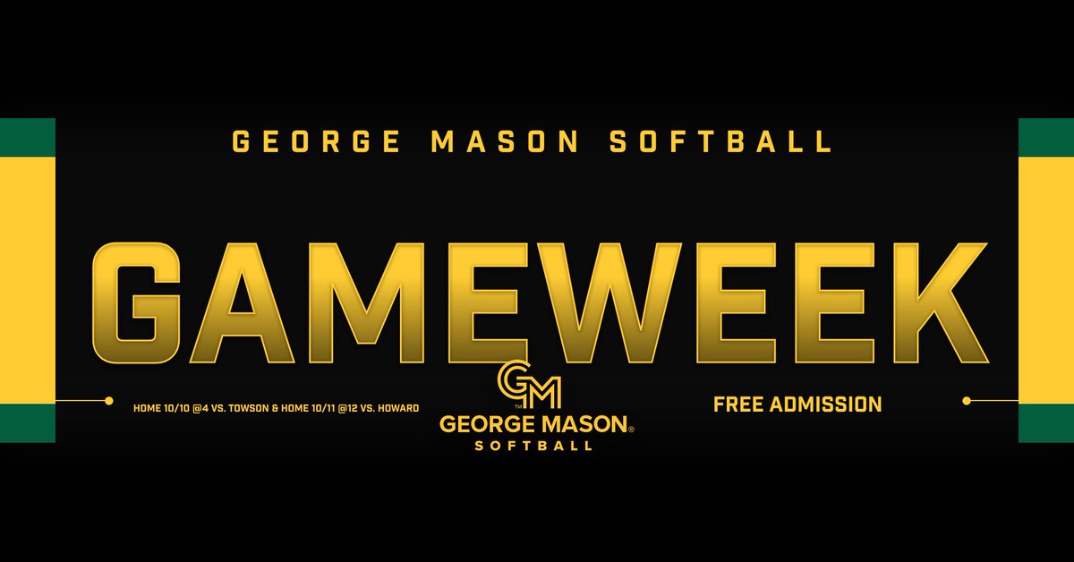 George Mason Softball tweet media