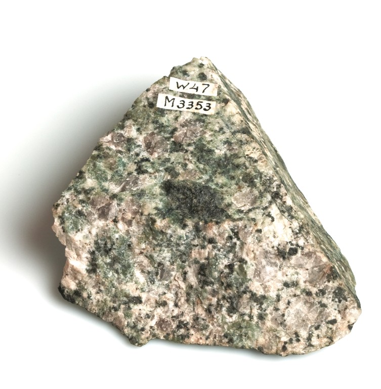 If you want to see the top of the Mont Blanc, you have to come to the Netherlands, we have it in a museum here.
Horace Bénédict de Saussure cut it off in 1787 and his son sold it to the cloggies in 1802.
It's at the Teylers Museum, one of the most gorgeous museums ever.