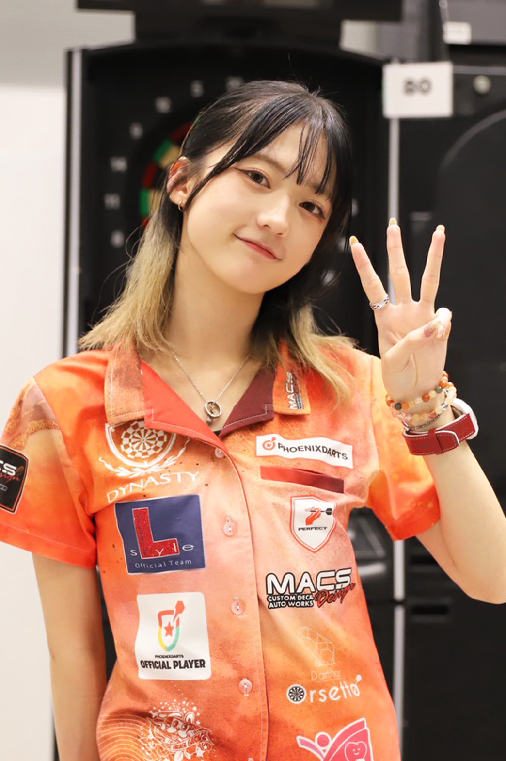 【新品】DARTSLIVEカード 阿嘉紗香 契約プレイヤー（阿嘉 紗香）｜DYNASTY(ダイナスティ)