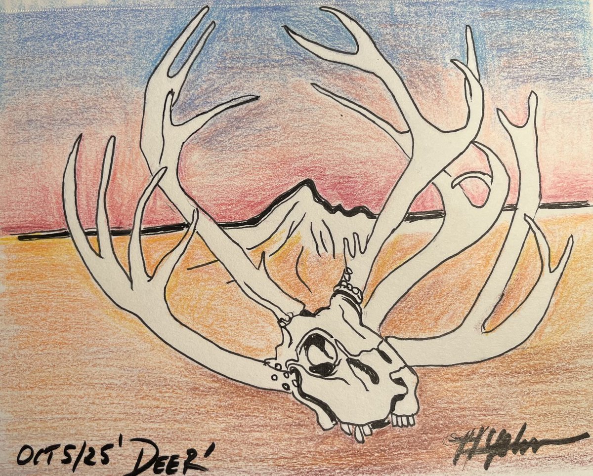 #Inktober2025 Deer