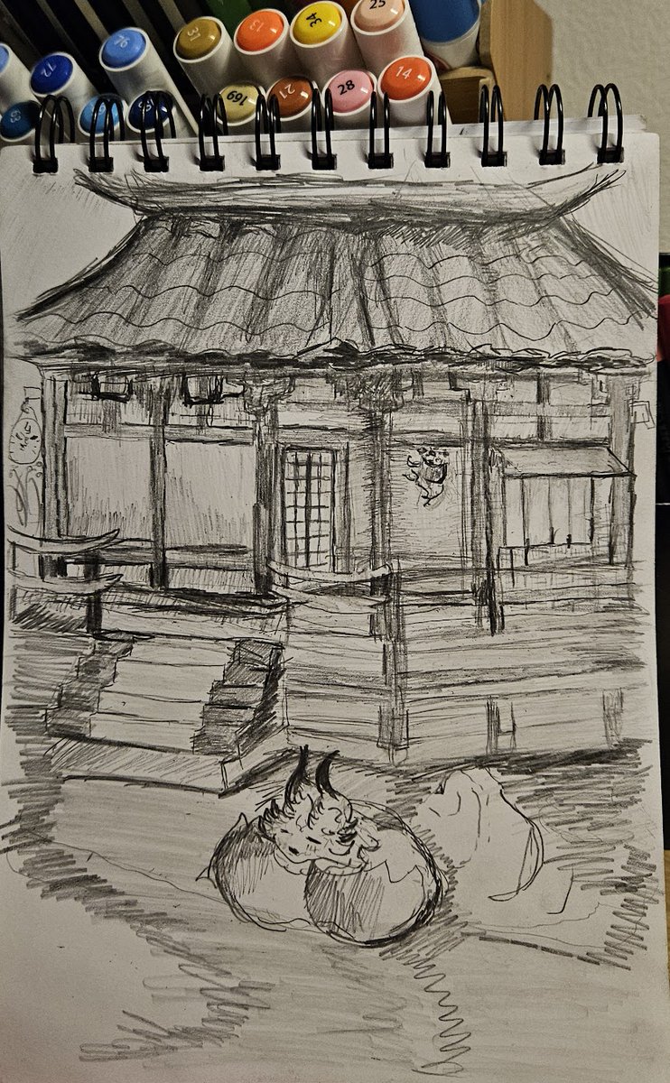 Gearss_'s tweet photo. Dudul.
Japanese house 
#sketches https://t.co/ngybFszz7C