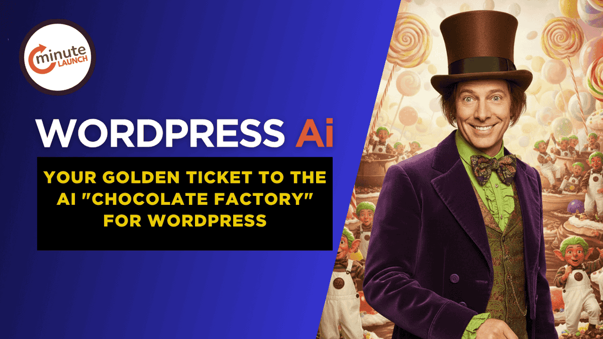 Your Golden Ticket To The Ai "Chocolate Factory" For #WordPress youtu.be/THD7FzHmwrI?si…