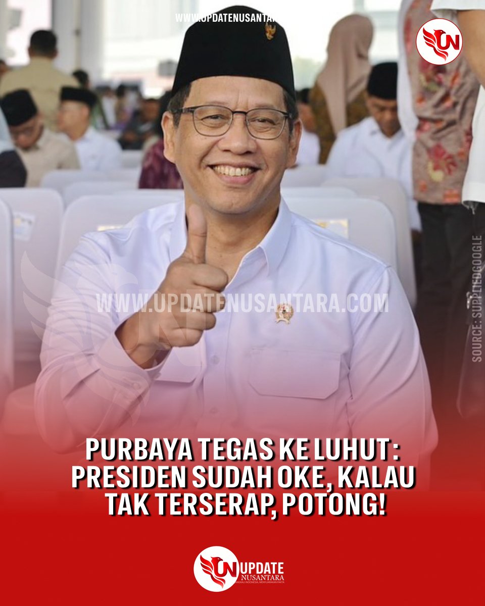 Contoh Menteri yang Taat dan Loyal Kepada Atasan.
Tidak berkepala dua, lidahnya tidak bercabang dan tidak berkaki empat.