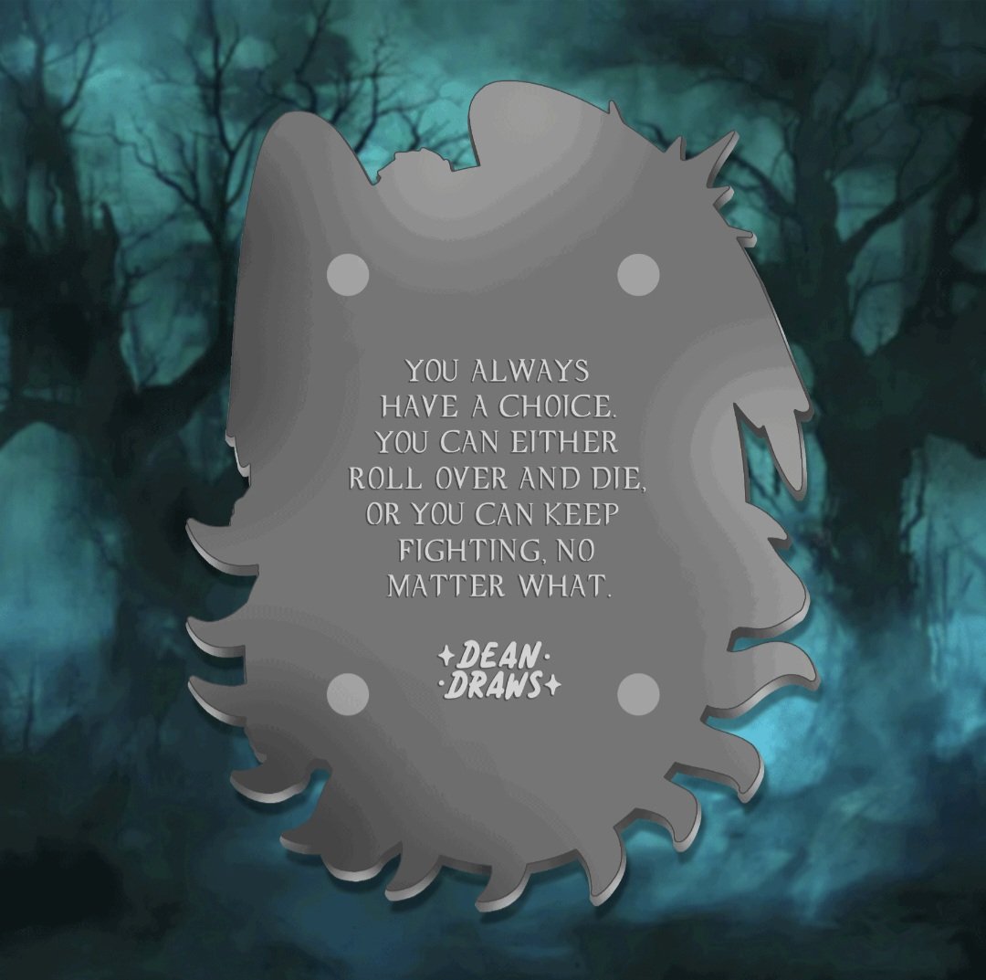 FuryOfTheAngels's tweet photo. Final design and LE number of the Team Free Will variant being released by #DeanDraws. November 15th!
#Supernatural #pins https://t.co/eD1iu5Tl0k