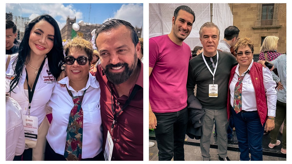 VivancoEloisa's tweet photo. Hoy al presenciar el informe de nuestra presidenta @Claudiashein , confirmé que estos 365 días han sido de lucha, resultados y esperanza

Juntas y juntos como nación, sigamos construyendo el segundo piso de la transformación, llegamos todas

#ClaudiaSheinbaum #CDMX #LlegamosTodas https://t.co/uhiYo94yZS