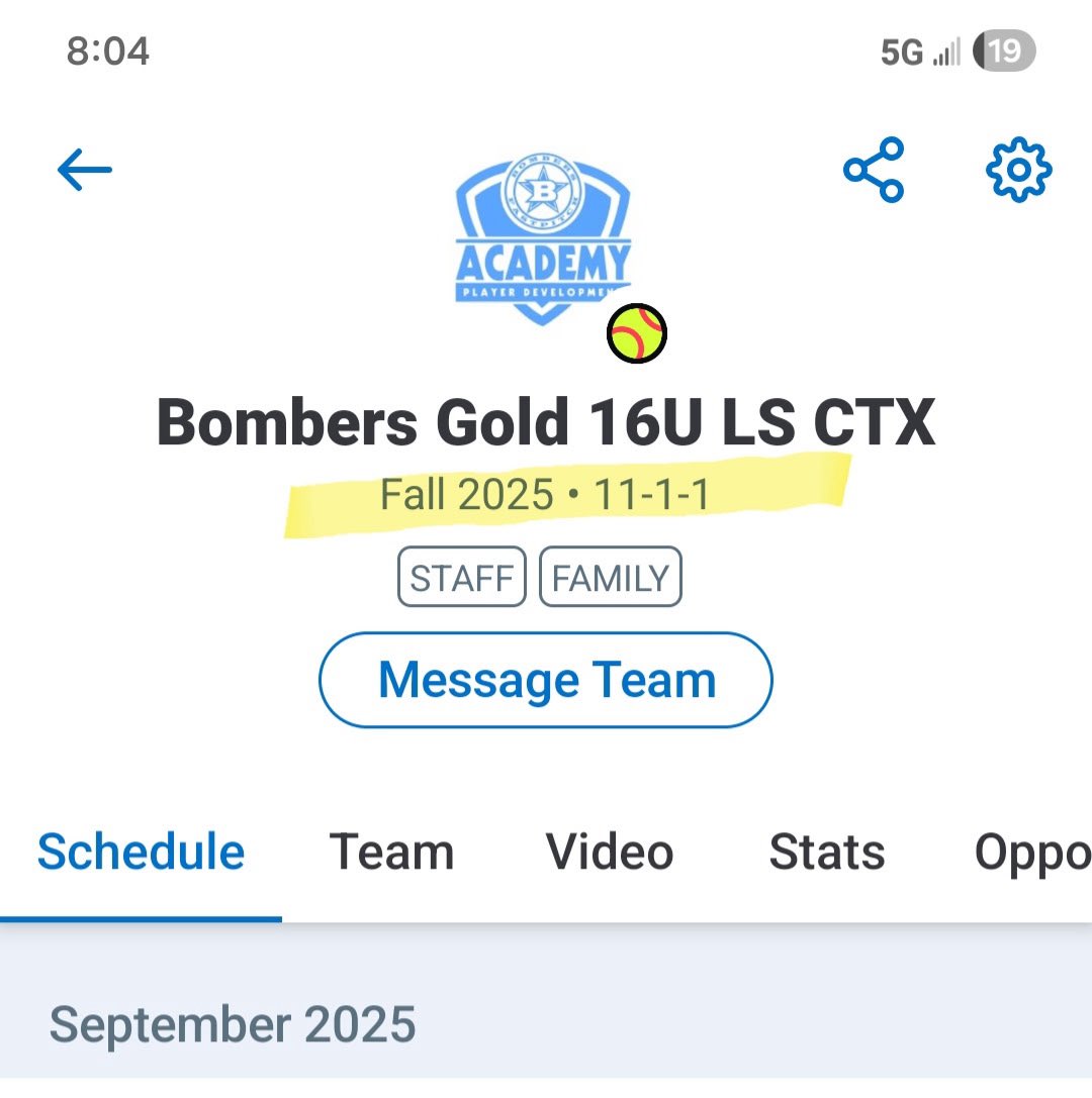 So proud of my team <a href="/bombersgold_LS/">Bombers Gold LS CTX 16U</a>  for another great weekend! We are having an amazing start to the fall with a record of 11-1-2 and 101 runs scored with only 31 scored against in the last 3 weekends!!!!!! We are dominating!

<a href="/CoachMikeSunday/">Mike Sunday</a>
<a href="/bombersgold_LS/">Bombers Gold LS CTX 16U</a>
<a href="/bombercoach/">Scott Smith</a>