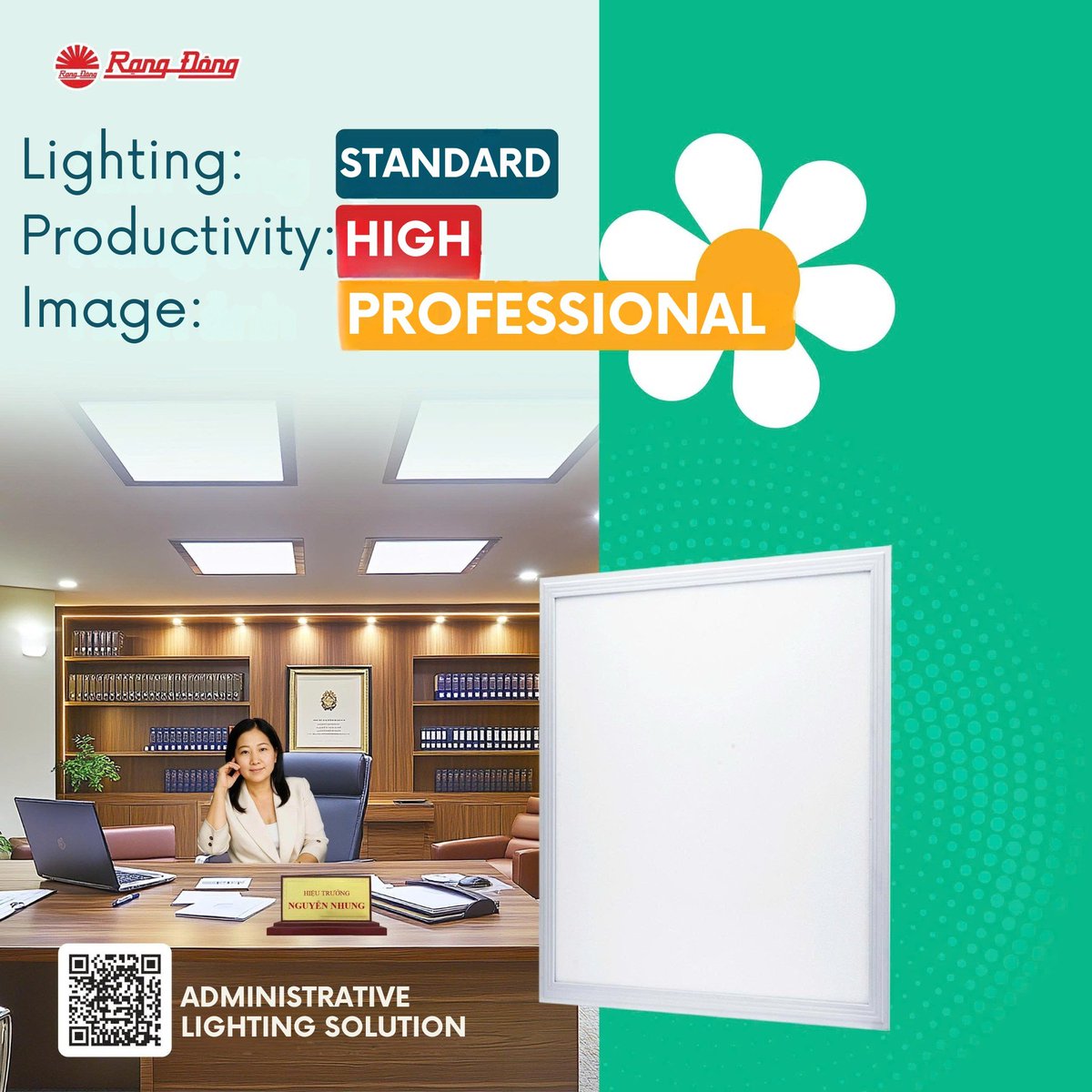 RangDongJsc's tweet image. 🌟 Standardized Lighting for Better Workspaces 🌟
Uneven lighting causes eye strain &amp;amp; low productivity.
💡 Rang Dong’s solutions bring:
✅ Glare-free, uniform illumination
✅ Enhanced focus &amp;amp; efficiency
✅ Modern, professional office environments
#RangDong #LightingSolutions