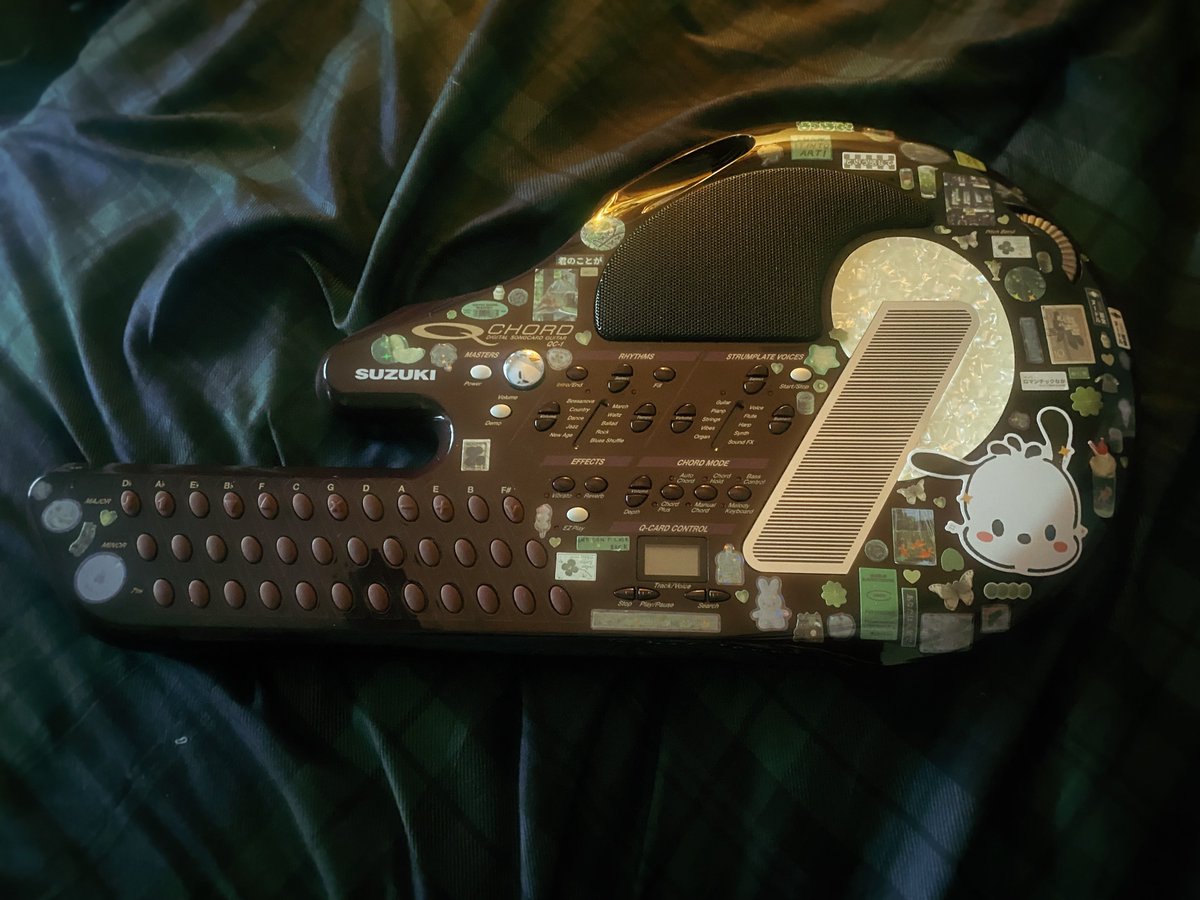 my suzuki q-chord! 🍀