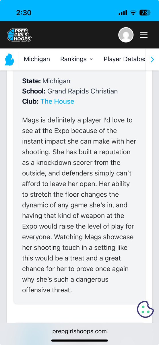 Mags Cumming (@magsc_26) on Twitter photo Thank you so much  <a href="/PGHMichigan/">Prep Girls Hoops Michigan</a> for the kind words!! <a href="/mikedokter/">Mike Dokter</a> <a href="/mikemillsnc/">Mike Mills WBB College Recruiting</a> <a href="/IGBRcoverage/">Premier Recruiting Service girls basketball</a> <a href="/pgh_Danyle/">PrepGirlsHoopsDanyle</a> <a href="/CoachEvanBell/">Evan Bell</a> <a href="/jmyrickhoops/">Jorddan Myrick</a> <a href="/secorsig/">Andrew Secor</a> <a href="/NCCmccloskeybax/">Coach McCloskey-Bax</a> <a href="/Carthage_WBB/">Carthage WBB</a> <a href="/COACH_L_T/">CoachLT</a> <a href="/RooseveltWBB/">Roosevelt Lakers Women’s Basketball</a> <a href="/CoachDeonT1/">Coach Deon Thomas</a> <a href="/Senator_WBB/">Davis & Elkins Women’s Basketball</a> <a href="/camillemclellan/">Coach Camille McLellan</a> Thank you so much  <a href="/PGHMichigan/">Prep Girls Hoops Michigan</a> for the kind words!! <a href="/mikedokter/">Mike Dokter</a> <a href="/mikemillsnc/">Mike Mills WBB College Recruiting</a> <a href="/IGBRcoverage/">Premier Recruiting Service girls basketball</a> <a href="/pgh_Danyle/">PrepGirlsHoopsDanyle</a> <a href="/CoachEvanBell/">Evan Bell</a> <a href="/jmyrickhoops/">Jorddan Myrick</a> <a href="/secorsig/">Andrew Secor</a> <a href="/NCCmccloskeybax/">Coach McCloskey-Bax</a> <a href="/Carthage_WBB/">Carthage WBB</a> <a href="/COACH_L_T/">CoachLT</a> <a href="/RooseveltWBB/">Roosevelt Lakers Women’s Basketball</a> <a href="/CoachDeonT1/">Coach Deon Thomas</a> <a href="/Senator_WBB/">Davis & Elkins Women’s Basketball</a> <a href="/camillemclellan/">Coach Camille McLellan</a>