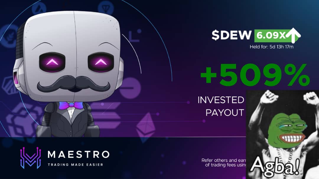 I will be here to share 10,000% increase