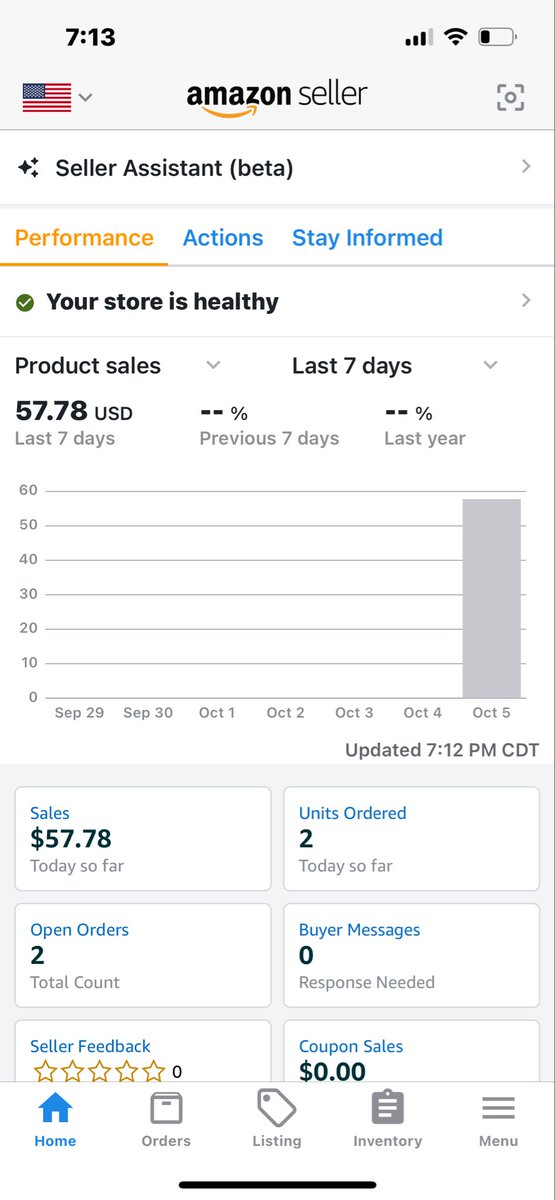 made my first couple sales today need some help with shipping though if anybody can help #Amazonfba #fba #fbm