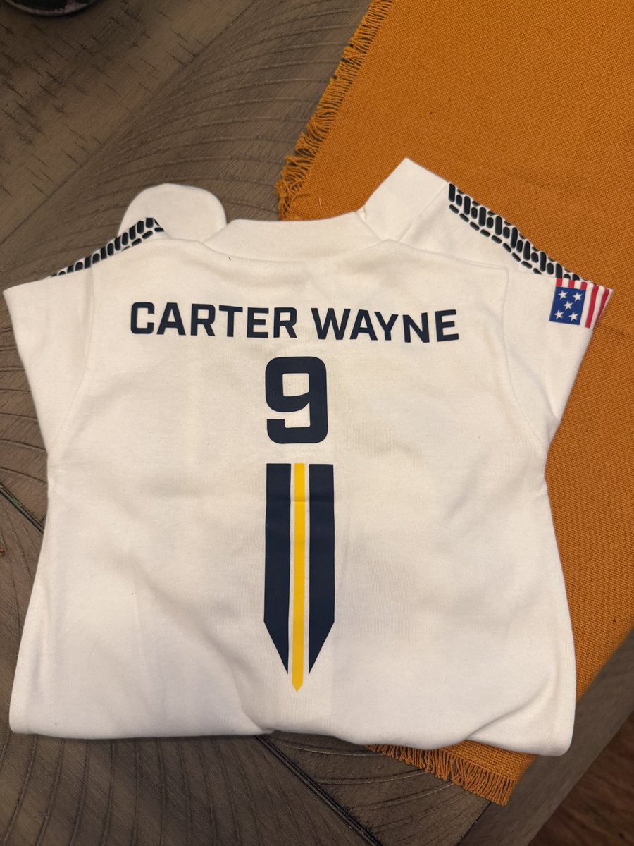 godiswatching90's tweet photo. @chaseelliott @Hendrick9Team @TeamHendrick @HendrickPR I’d love to introduce our NEWEST fan!   Born Wednesday September 24, 2025, the very next Sunday Chase makes a pass for the ages to win at Kansas!   Welcome Carter! https://t.co/FDmQ4i7fet