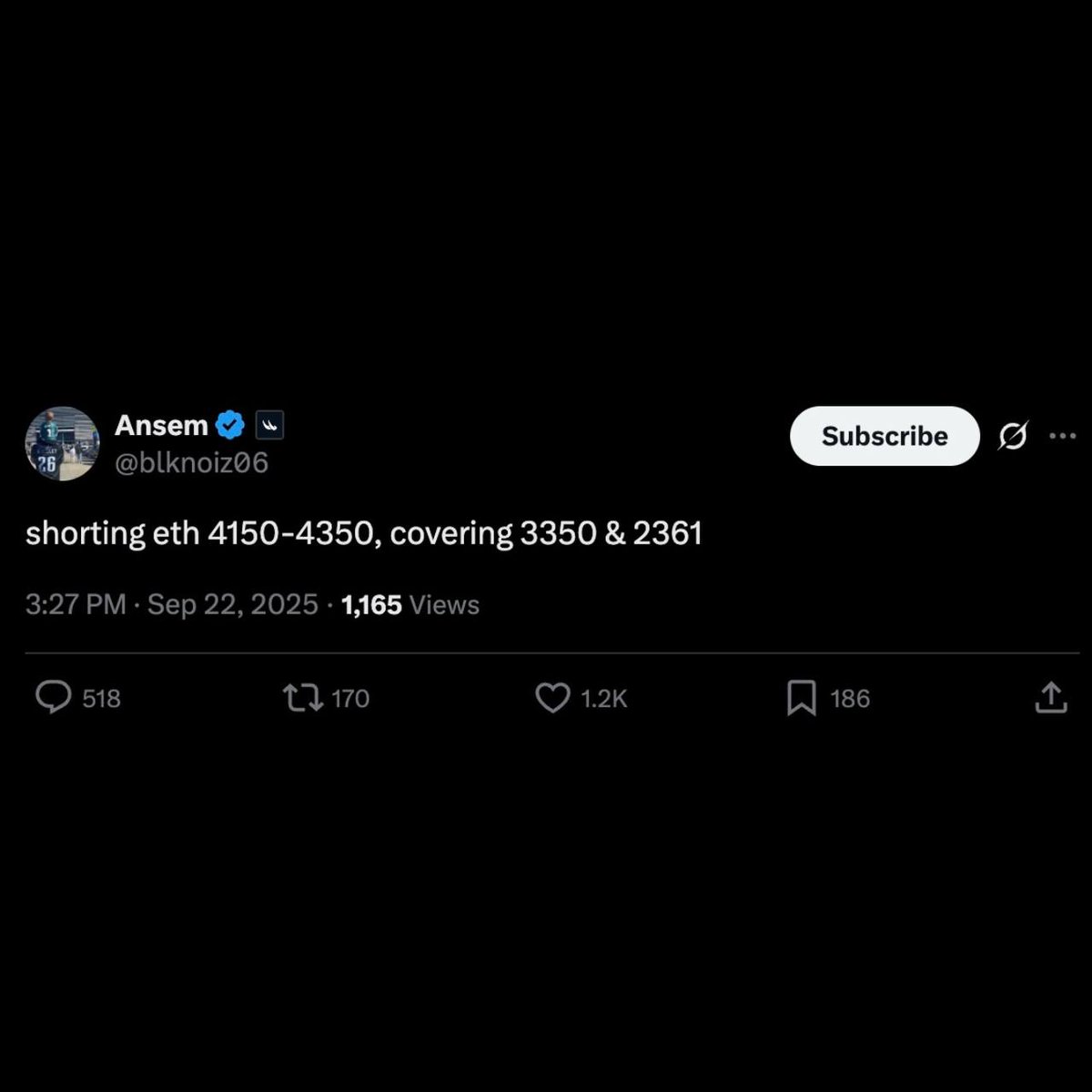 Worst trader in CT history.