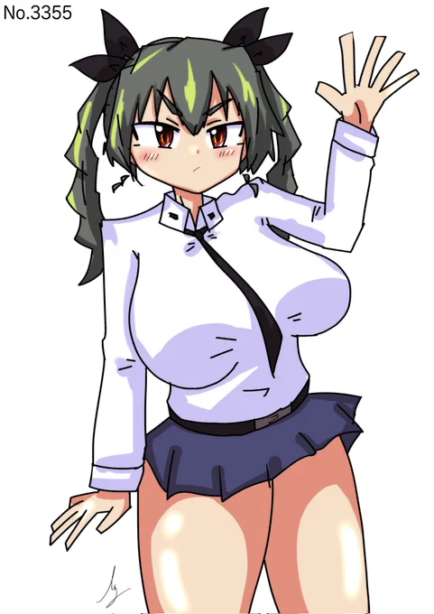 [挙手アンチョビ] #1日1ドゥーチェ