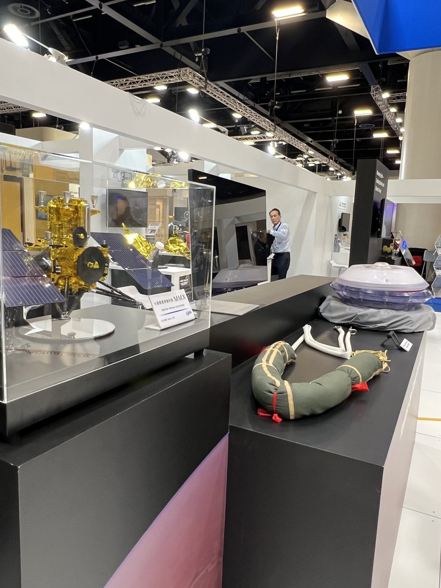 IAC2025 において、#MMX はJAXAの展示ブースの目玉でした！1/20