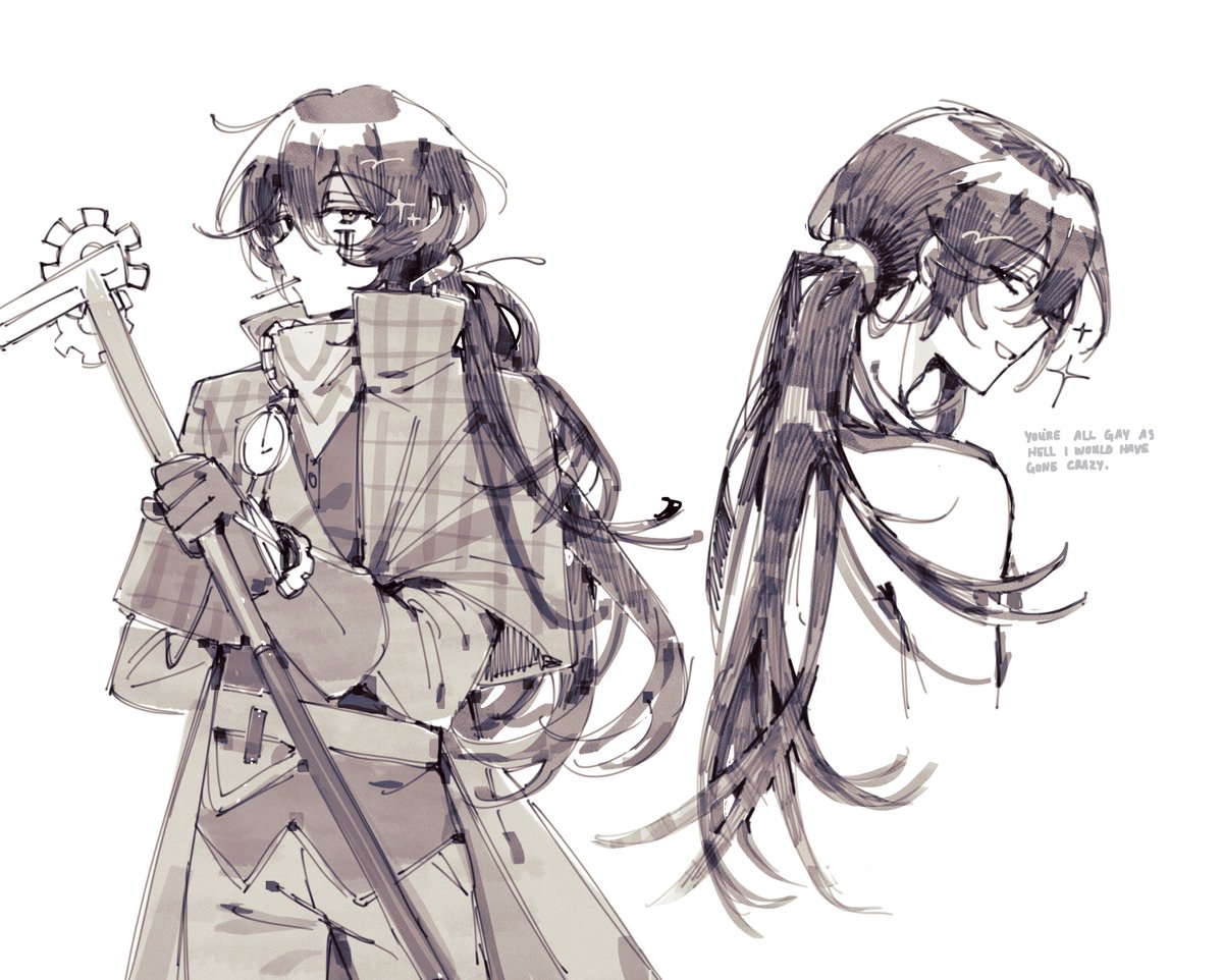 low ponytail i saw god