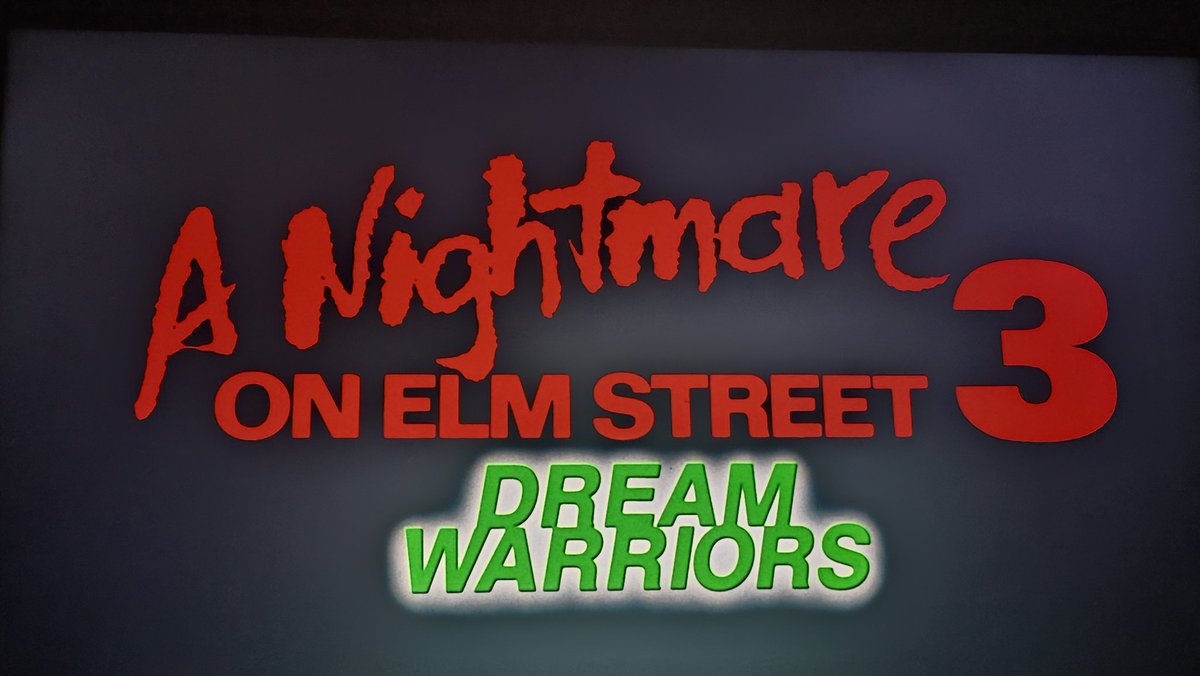 joshallanmpls2's tweet image. Tonight&apos;s flick:

A Nightmare on Elm Street 3: Dream Warriors 4K

Best in the franchise.