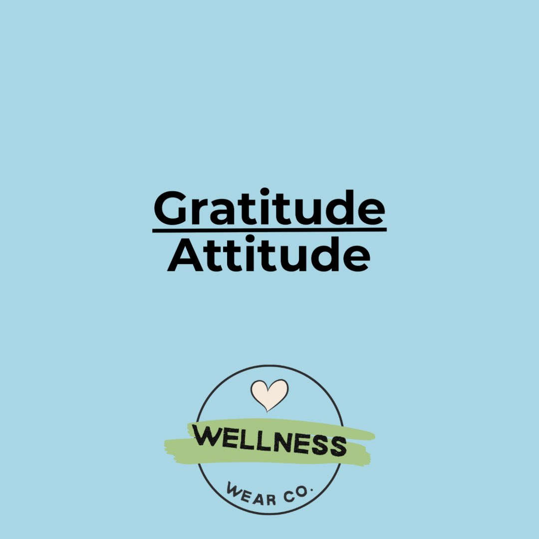 Gratitude Over Attitude 🩶 Acknowledge and appreciate good things in life. Be intentional to focus on blessings and what you have to create optimism. Look for the good! thewellnesswear.myshopify.com/products/grati…

#gratitude #happiness #positivity #appreciation  #thankful #positivethoughts #grateful