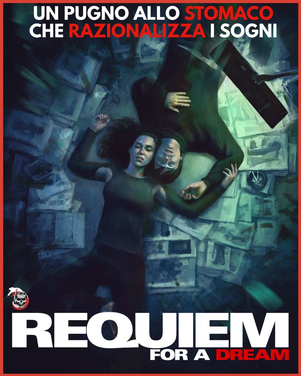 Dip_Fear's tweet photo. UN PUGNO ALLO STOMACO
CHE RAZIONALIZZA I SOGNI

REQUIEM FOR A DREAM | 2000
Diretto da: Darren Aronofsky
🎬Leggi l'articolo completo su: https://t.co/S9CSHrpinn https://t.co/dLG75a1I6o
