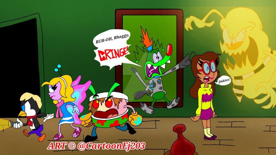 ToonEj203BackUp's tweet photo. #ToonGoonFrightmareExtravaganza 2025 #5 #ScoobyDoo
#ToonGoonCartoons #DetectiveShiversCPenguin #TerryTermite #ToonGoonCartoonsRazzleDazzle #ToonGoonCartoonsBrianFreeze #JeizLoiuse #illustration #Cartoonart #Cartoons #OCs #OCart #ArtistOnX #Halloween2025 #Inktober2025 https://t.co/p80mjYVDkR