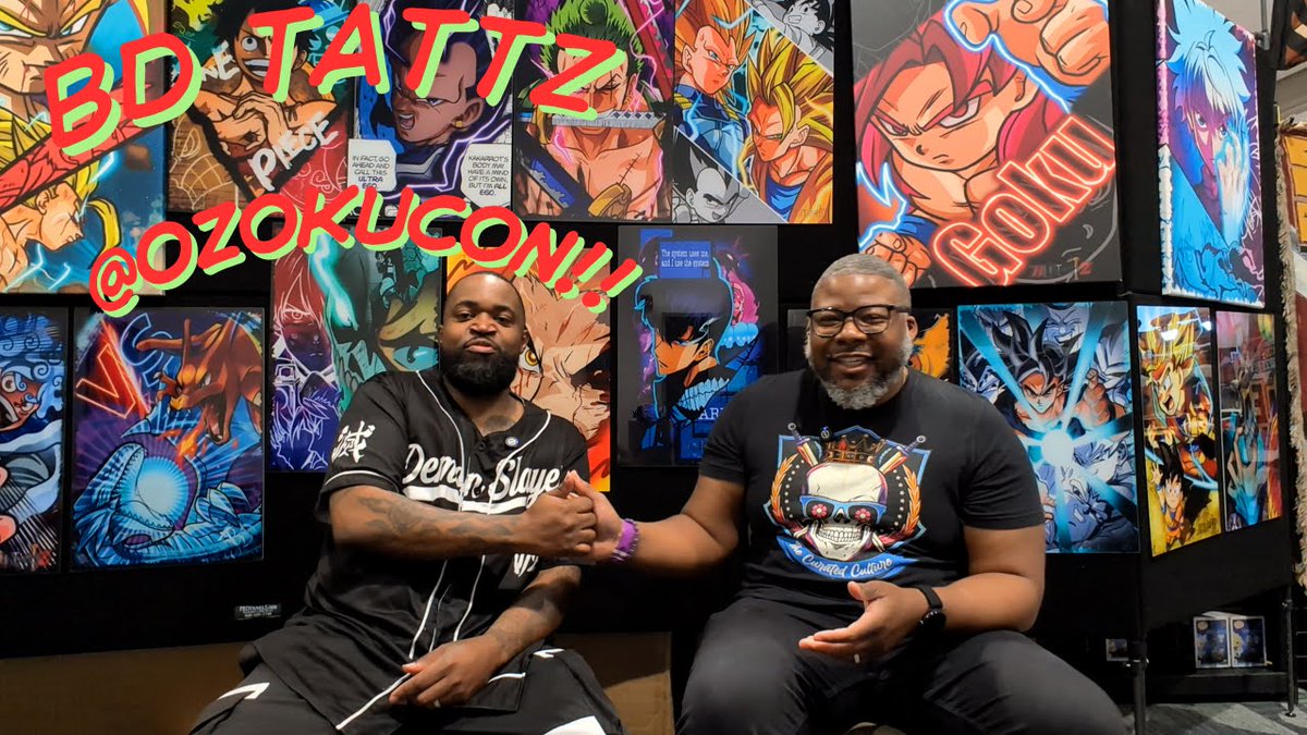 Super fun interview with BDTattz from Ozokucon!

youtu.be/CPahcOWjWTs

#interview #anime #art