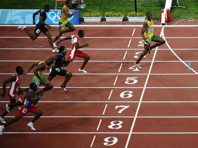 historyinmemes's tweet image. Out of the top 30 100m race sprint times, only 9 were run by athletes not associated with doping. ALL 9 are Usain Bolt. And Top 3 are by him too.