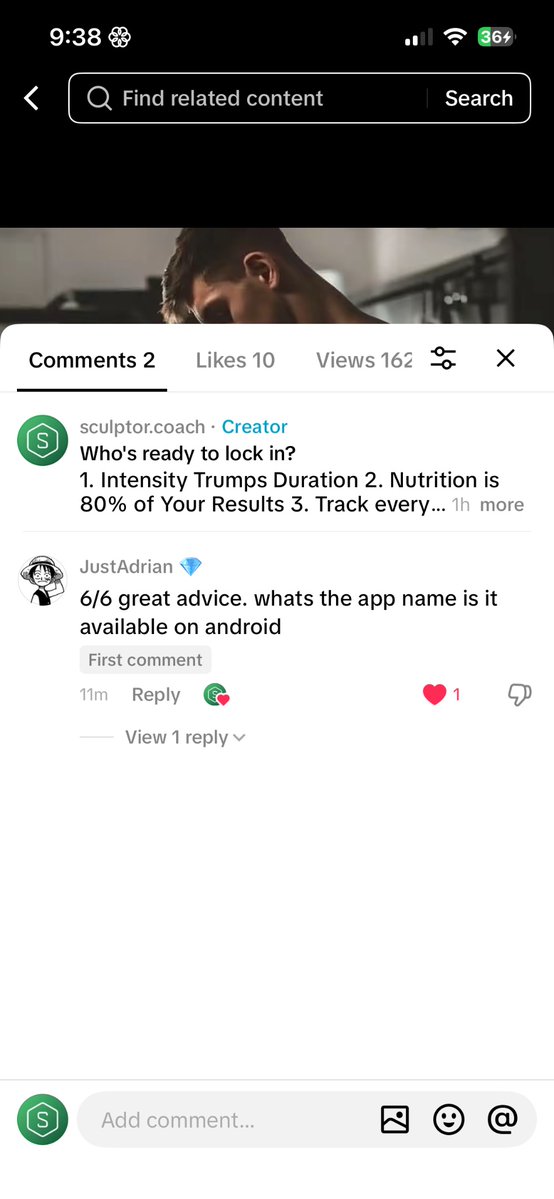 So I just got the first comment on TikTok asking me for my app’s name… and they’re on Android 🫠