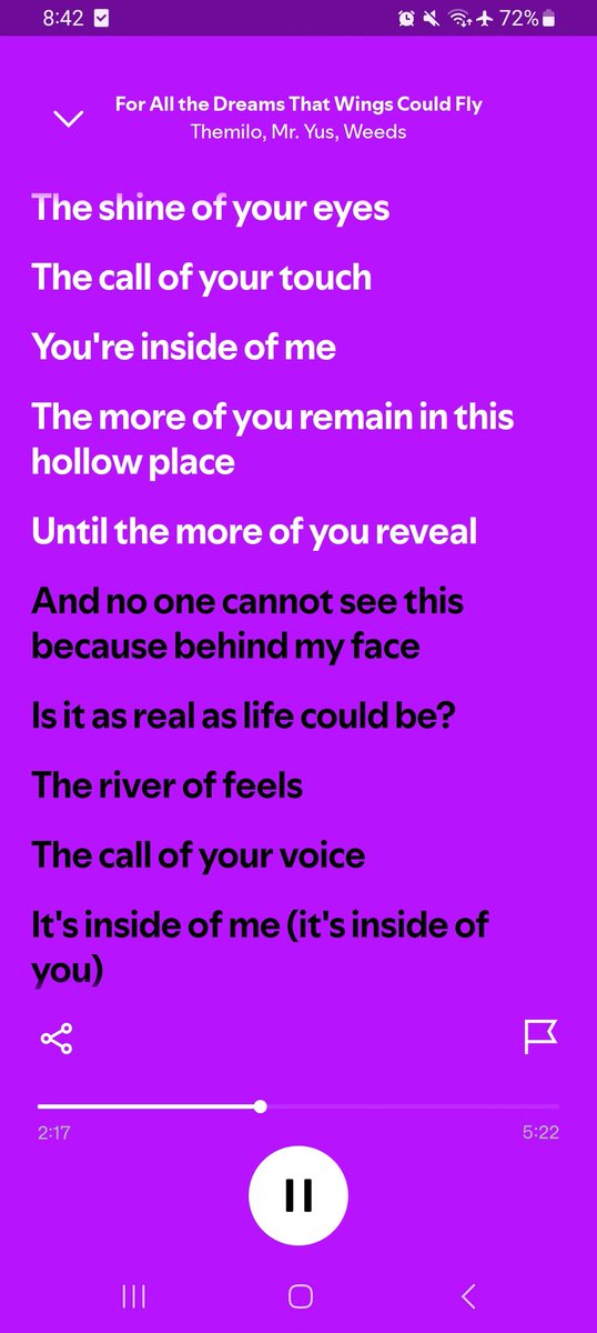 Badjingan! Thx Themilo, u hv beautiful sound and ur lyrics look like poems!
Happy Monday gusy;)