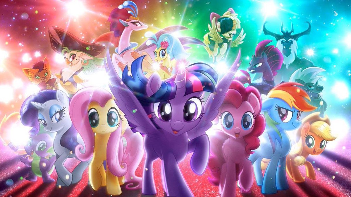 ToonHive's tweet photo. 8 years ago today, ‘My Little Pony: The Movie’ released in theaters. https://t.co/FmERVh8aEU