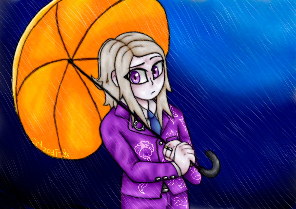 Cr4zedF0x's tweet image. A test drawing in krita

#raincode #レインコード