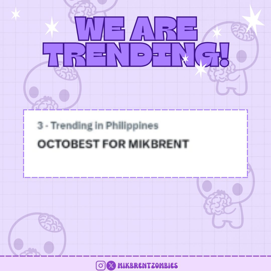 MikbrentZombies's tweet image. 𝐓𝐀𝐆𝐋𝐈𝐍𝐄 𝐔𝐏𝐃𝐀𝐓𝐄

Our tagline is soaring at #Top3! 💥 Let's push together and claim that #1 spot! 💎🔥 Fresh tweets, full energy—let’s make it happen!