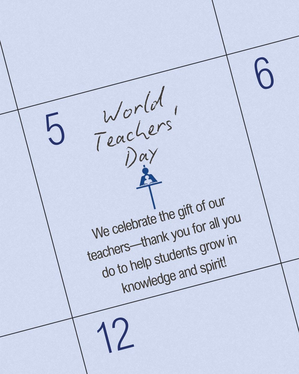 10.05.25 is World Teachers’ Day—today and everyday, we honour every educator who lifts others through learning, compassion, and hope!