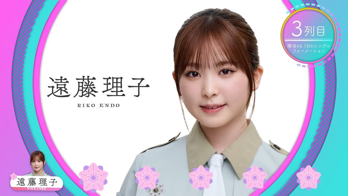 理子ちゃん初選抜おめでとう！！！
めちゃくちゃ嬉しい！！！！！！
#櫻坂46_UnhappyBD構文