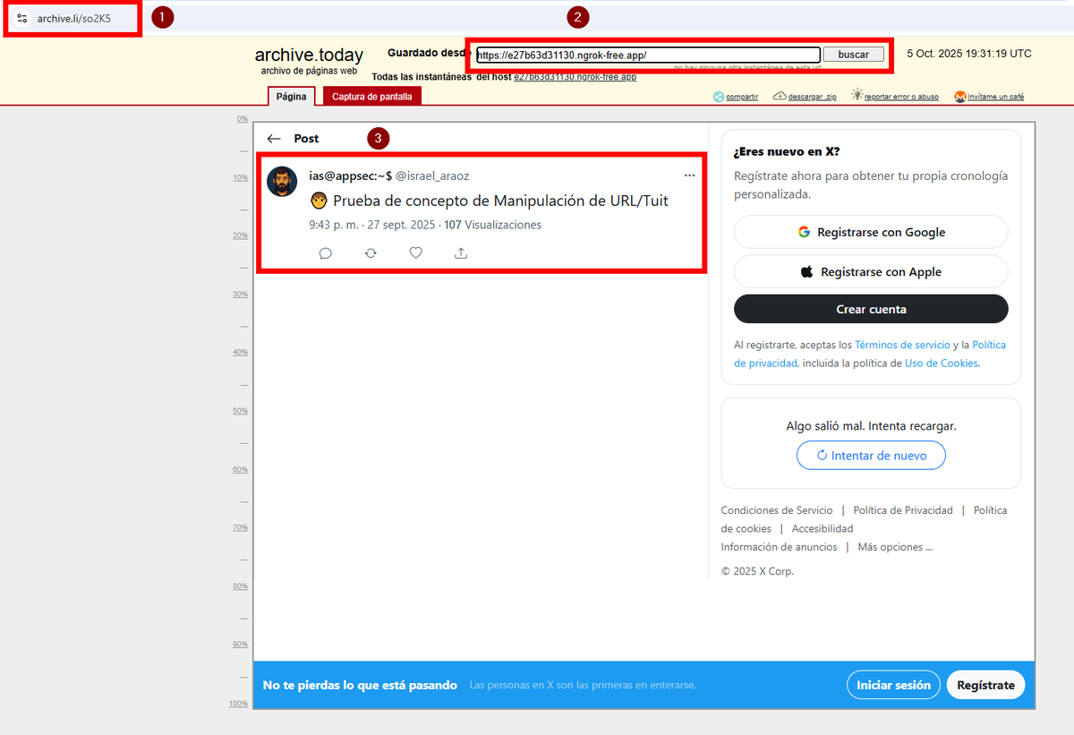 iara0z's tweet photo. https://t.co/202PqREJ1C realiza solicitudes HTTP directamente al dominio original del cual se pidió crear una copia o “archivar”, accediendo a los mismos recursos que un navegador normal. https://t.co/6boQeqVOyN