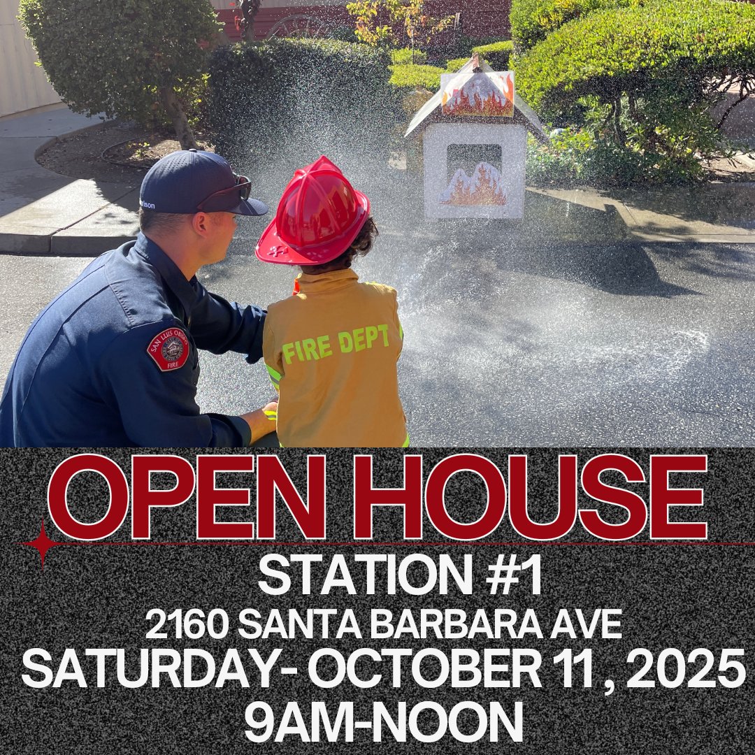 San Luis Obispo City Fire Department tweet media