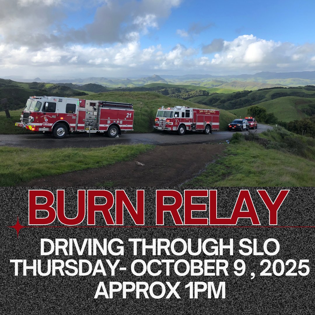 San Luis Obispo City Fire Department tweet media