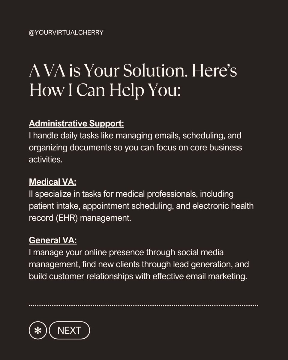 _virtualcherry's tweet photo. Need Support In Your Business? DM me to learn how I can help.

#YourVirtualCherry #VAServices #OnlineSupport #VirtualAssistantForHire https://t.co/FZo7kGvVF7