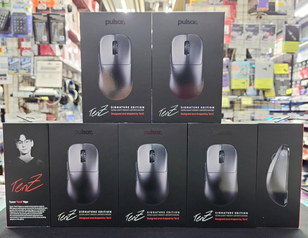 マウス・トラックボール Pulsar TenZ Signature Edition Pulsar Pulsar TenZ Signature Edition - 製品詳細 | パソコンSHOP