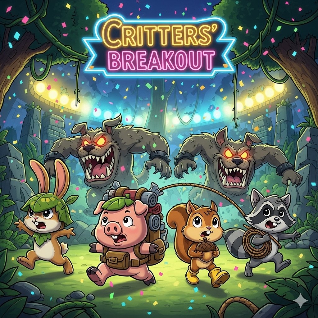 CrittersGameX's tweet photo. Good day! Critters
Idea💡 
Multiplayer (Optional):
Depending on the version,there could be multiplayer options
where you and a friend can team up or compete to see who can
destroy the most blocks or get the highest score.
#CrittersBreakout 
#SteamGame 
#Wishlist 
#IndieGameTrends https://t.co/dUnNAk2Znd