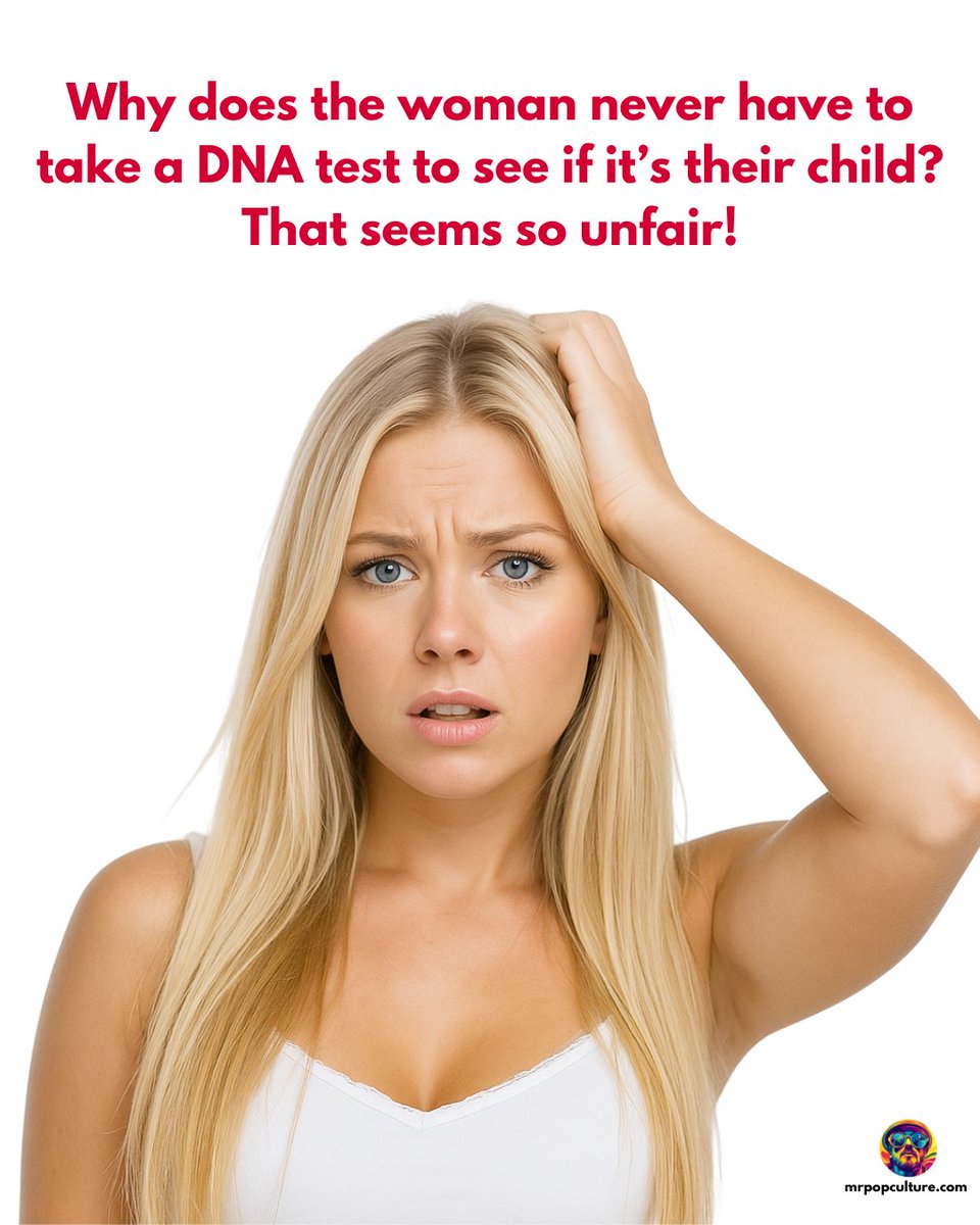 itsmrpopculture's tweet image. Why don’t moms ever have to take a DNA test to prove it’s their kid? That seems unfair… 🤔😂
Because some answers are right there in front of you.
#FunnyMeme #DNAJokes #LogicCheck #RelatableHumor #ObviousAnswers #MrPopCulture