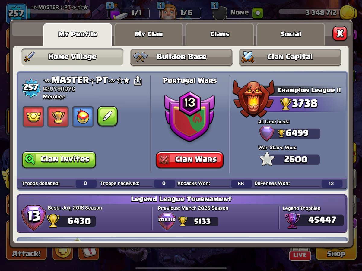 For the memories <a href="/ClashofClans/">Clash of Clans</a> since no more legend league