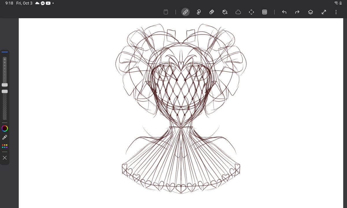 WhyNotIris's tweet photo. Tried Samsung's Penup, many features missing, but it's great for just sketching. If you already have a Samsung tablet try it https://t.co/uF7zpZs6VD