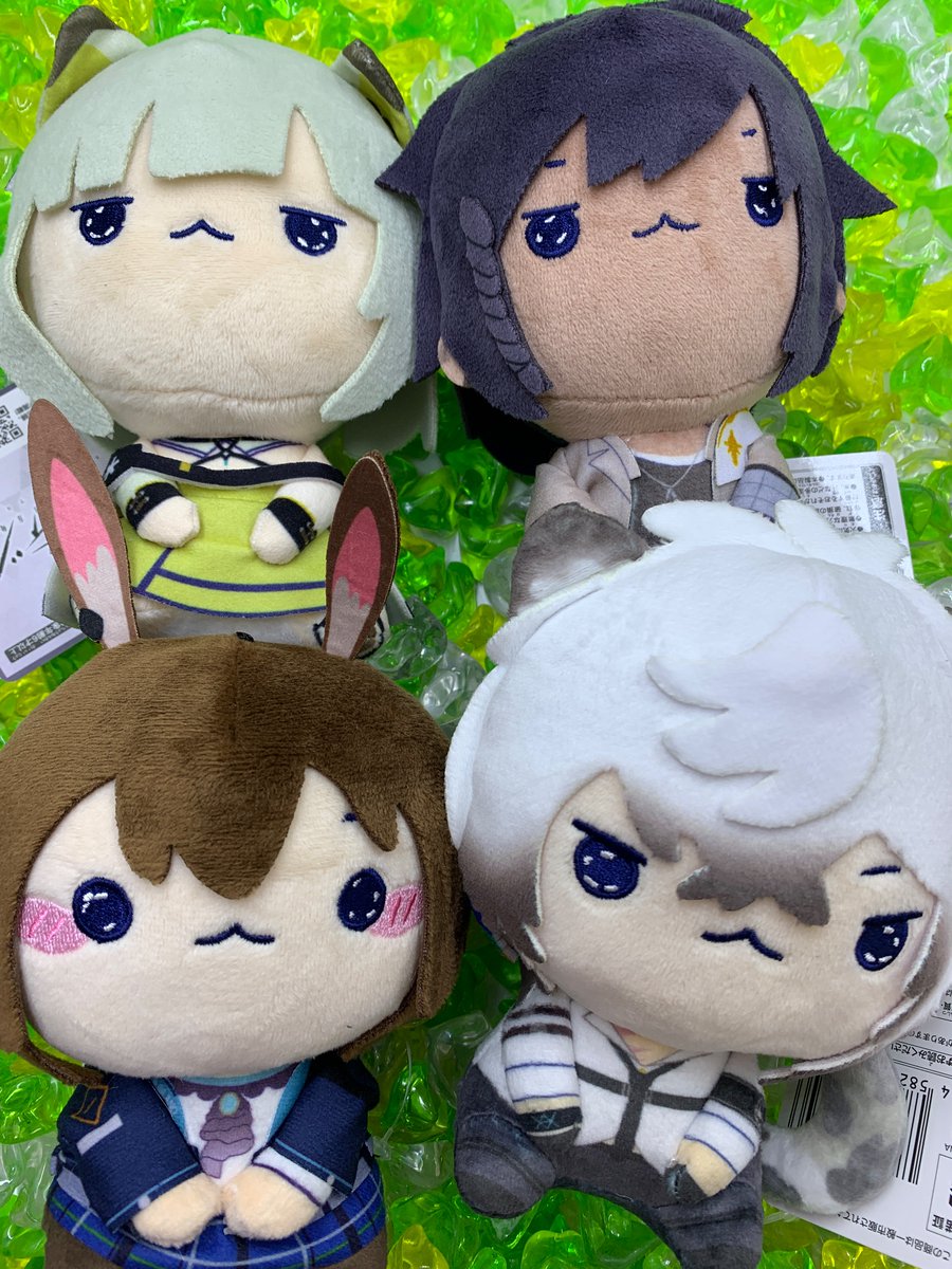 8点セット◆アークナイツ もちぴこぬいぐるみ アーミヤ ケルシー プライズ入荷】 アークナイツ もちぴこぬいぐるみ #アーミヤ #シルバー