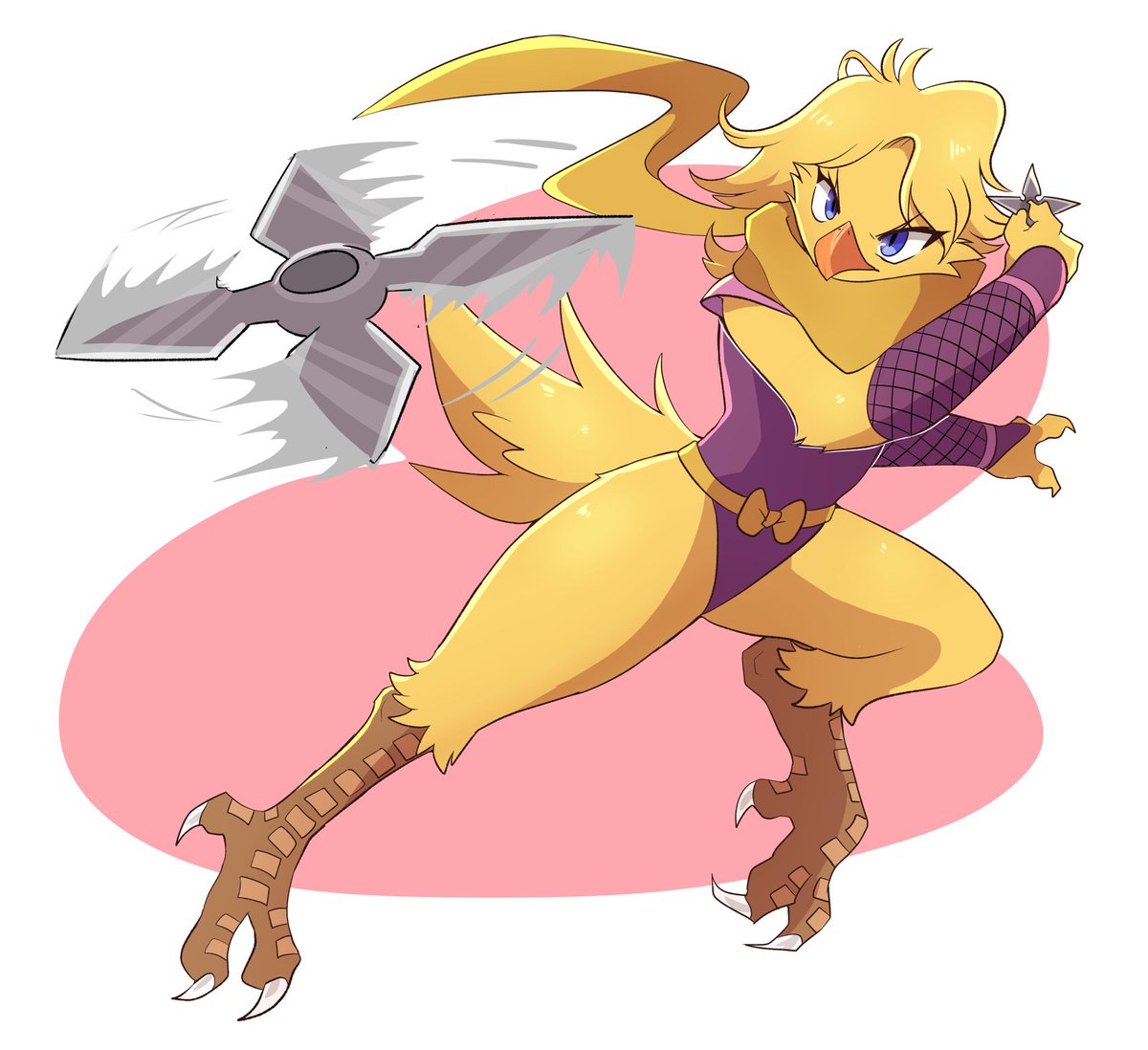 as a ninja I'm even faster and sneaking up on people is so easy now! 

🎨 by <a href="/ThatSquirrelly/">Isso 🦉🍃</a>